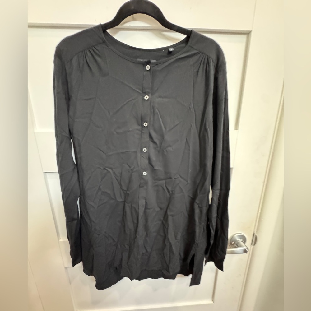 Marc O’polo Stylish Black Button-Down Blouse - image 1